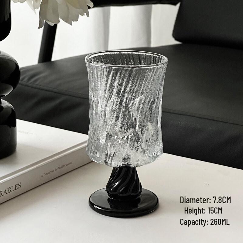 

ZISIZ Nordic Palace Style Glacier Wine Glass