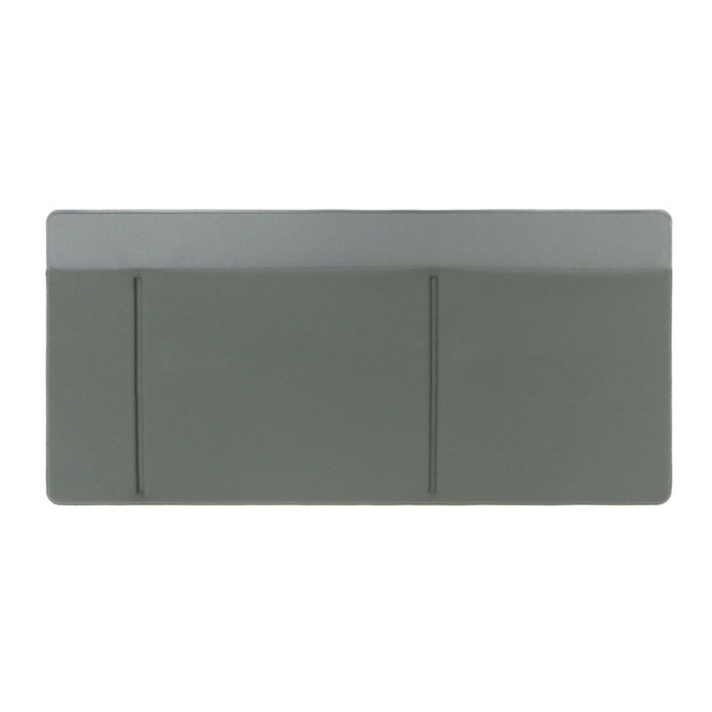 Solid Color External Hard Drive Sleeve 3-Pocket Storage Pouch  Laptop Accessories