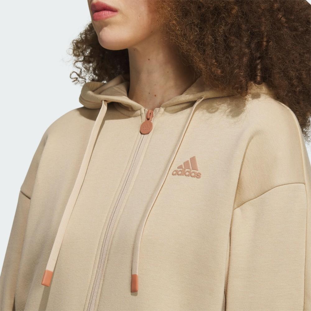 New Adidas Jackets Women's Beige IK9893