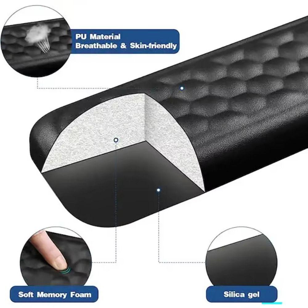 2Pcs/Set Wrist Rest Mouse Wrist Support Pad Creative Keyboard Hand Cushion  Desktop Accessories
