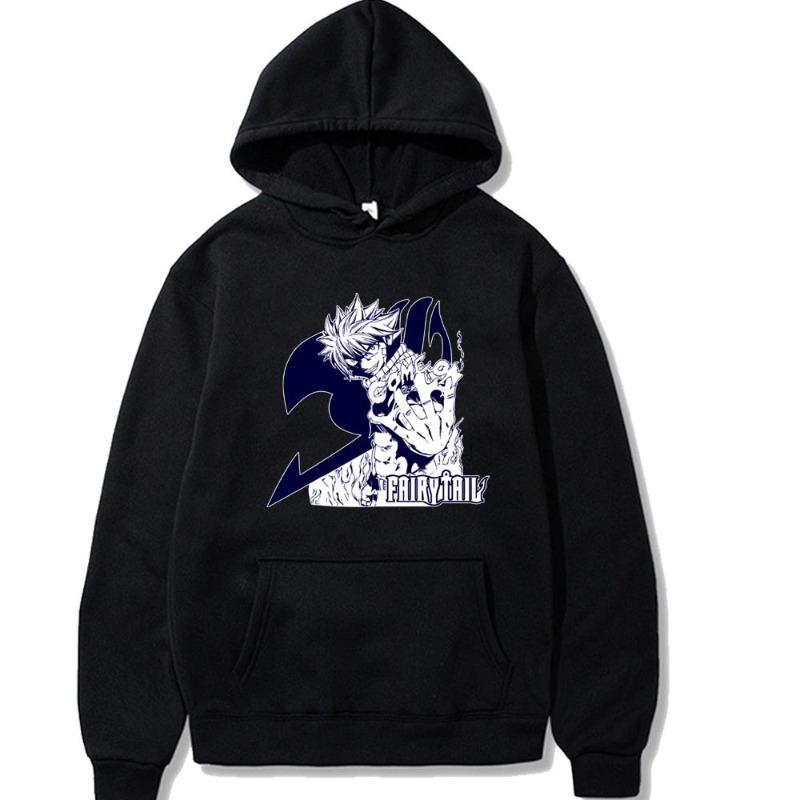 

Japanese Animation Fairy Tail Printed Men Hoodie Y2K Clothes Vintage Fashion Casual Unisex Long Sleeve Pullovers S