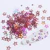 2 Gr/beutel laser höhlte out sterne glitter nagel dekoration zubehör sommer nail art hohl fünfeckigen sterne glitter DIY nail art produkte