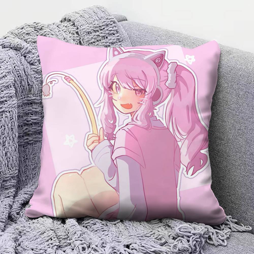 Akiyama Mizuki Pillow Covers Home Sofa Cushion Covers and Aecorative Custom