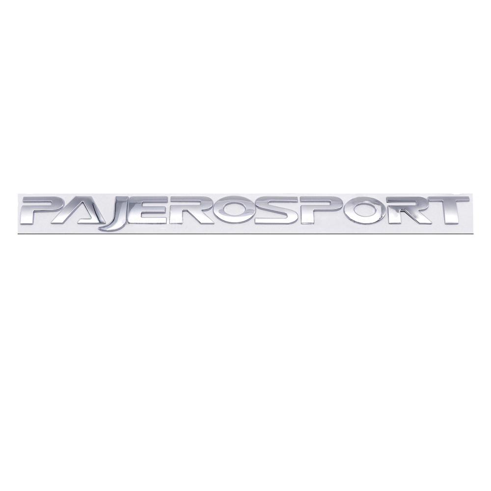 Car Head Hood Letters Logo Words Decals Sticker For Mitsubishi Pajero Sport Emblem Badge Styling Decoration Accessories