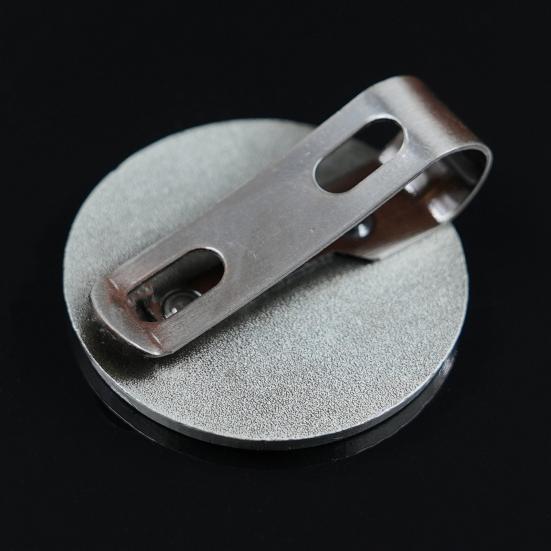 St Christopher Visor Clip for Car Metal Saint Christopher Amulet Safety Talisman Automotive Accessories
