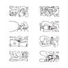 Midori Rotating Stamp Dial Living Pattern 35583006