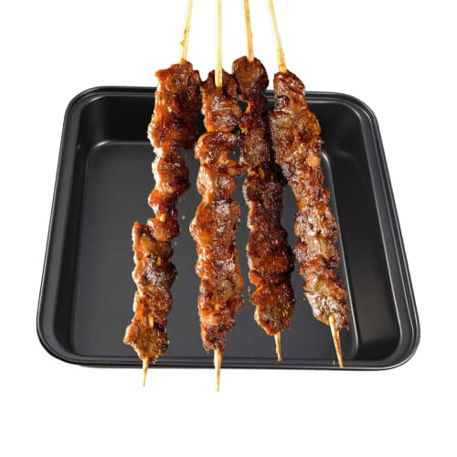 Oven Baking Sheet, Square Baking Sheet | Non-Stick Oven Baking Tray for Cooking, Professional Kitchen Cooking Baking Pan, Metal Oven Bakeware, Baking