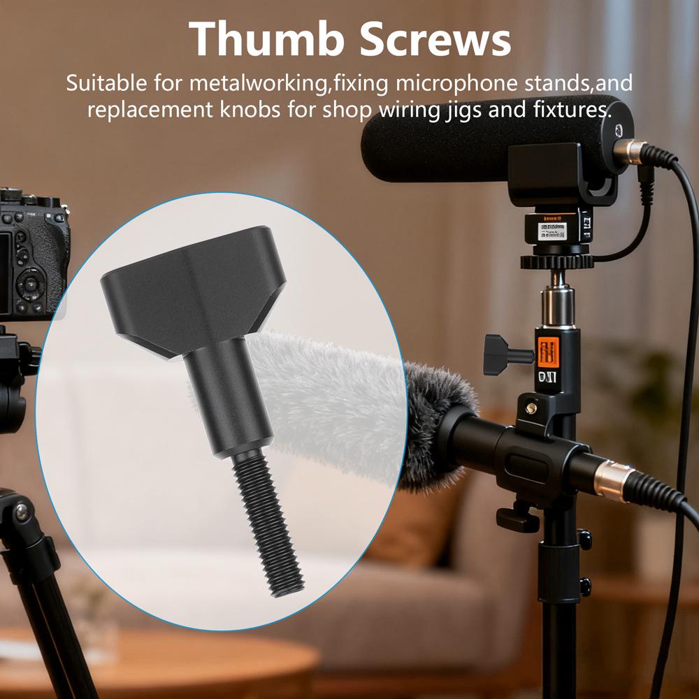 HDRIG T-Shaped M5 Screw Knob for DSLR Camera Kit (2 Pack)