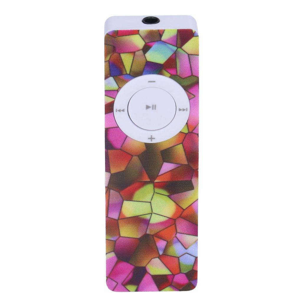 MP3 Player Build in Speaker Portable Music Player Supports Up to 64GB for Running Traveling Business