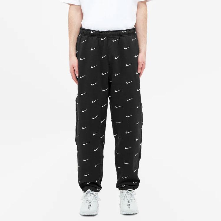 Nike NRG Swoosh Logo Pants Mens Black Men's CJ8905-010