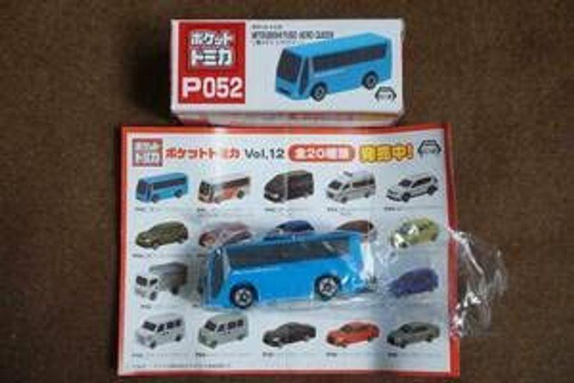 

Pocket Tomica P052 Mitsubishi Fuso Aero Queen Автобус Мини-автомобиль