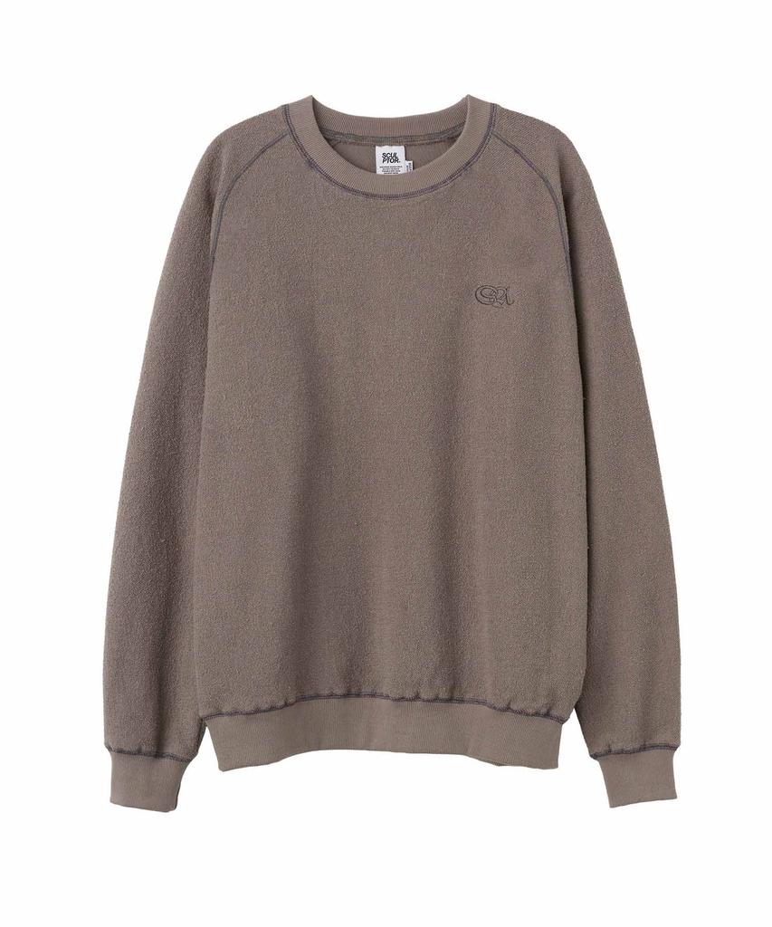 SCULPTOR Inside-Out Sweatshirt Mocha