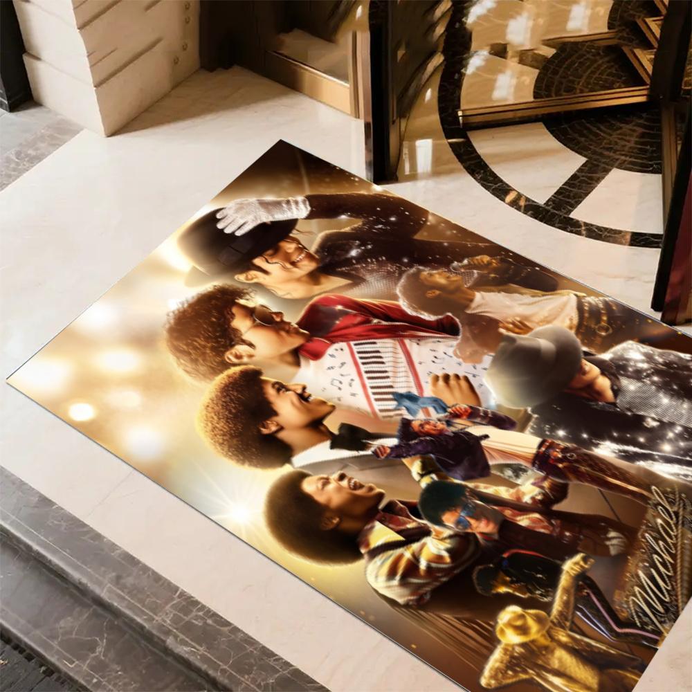 Michael Jackson Dance Pose Floor Rug Office Rug Suitable For Kitchen Game Room Entryway Dormitory Antislip Carpet Office Home Decor