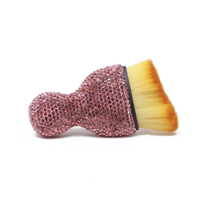 Diamond Car Interior Detailing Brush - Soft Brush for AC Outlet and Gap Dust Removal