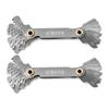 2pcs Cutting Gauge Tool Screw Pitch Gauge Thread Cutting Gauge  For Screw Measurement