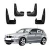 4 STK Bil Mud flaps Sprutbeskyttere Skjermer Bil Mud Flaps Kompatible med Bmw 1 E81 E87 2004 2005 2006 2007 2008 2009 2010 2011