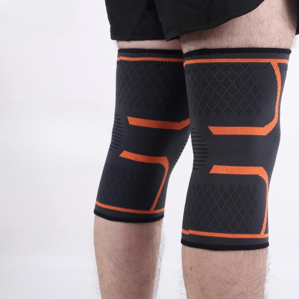 Sports Knee Pads, Compression Knee Pads, Compression Breathable Basketball Running Fitness Cycling Knitted Sports Knee Pads