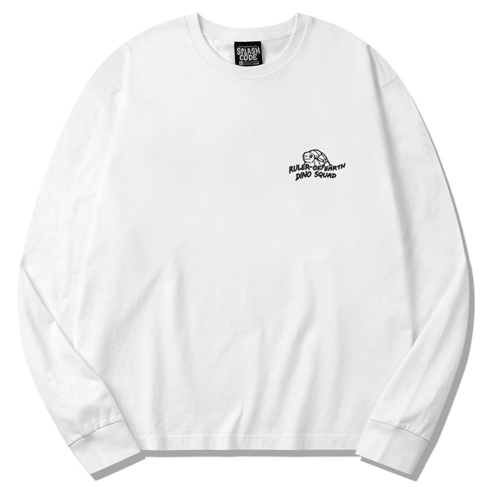Seupeullaesikodeu Long Sleeve White - Dinos