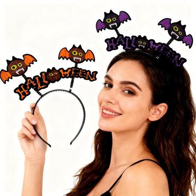 Peng Ge Halloween Devil Letter Headband for Festival and Party Masquerades