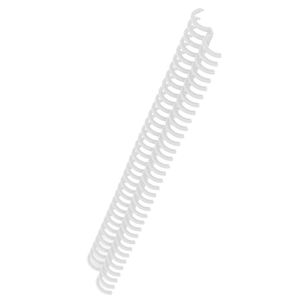 10Pcs Binding Coils 34 Holes Polypropylene Wear Resistant Binding Spines for Stationery