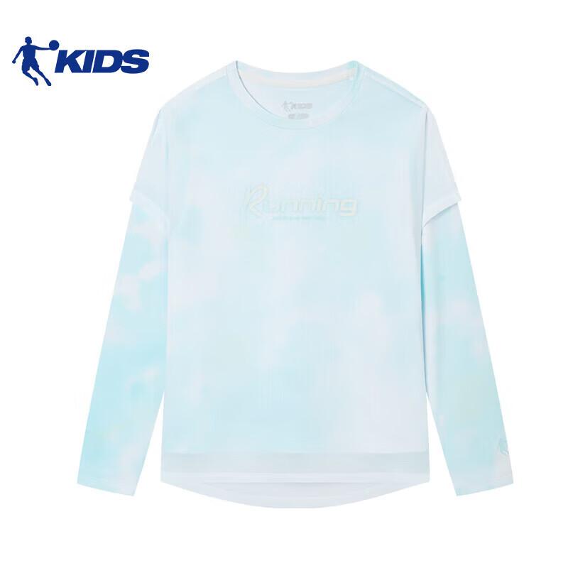 Jordan Girls  Faux Two-Piece Mesh Long Sleeve T-Shirt 165