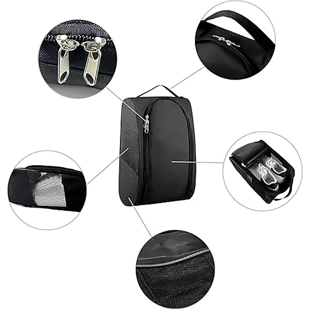 Tragbare Reisetasche für Schuhe mit großem Fassungsvermögen, staubdichte Hand-Schuhbox, Aufbewahrungstasche für Schuhe für zu Hause und auf Reisen.zwq