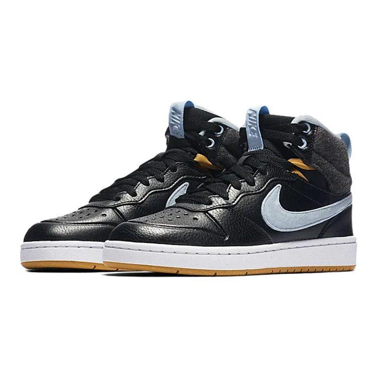 Nike Court Borough Black GS CD6145-001