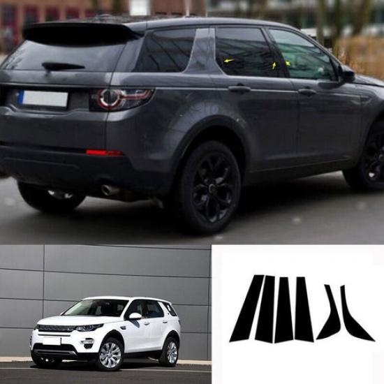 For Land Rover Discovery Sport 2015-19 Glossy Black Window BC Pillar Cover Trim