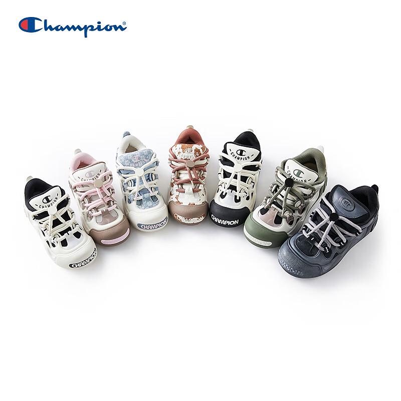 Champion Puffy Donut Unisex Color-Block Sneakers 39