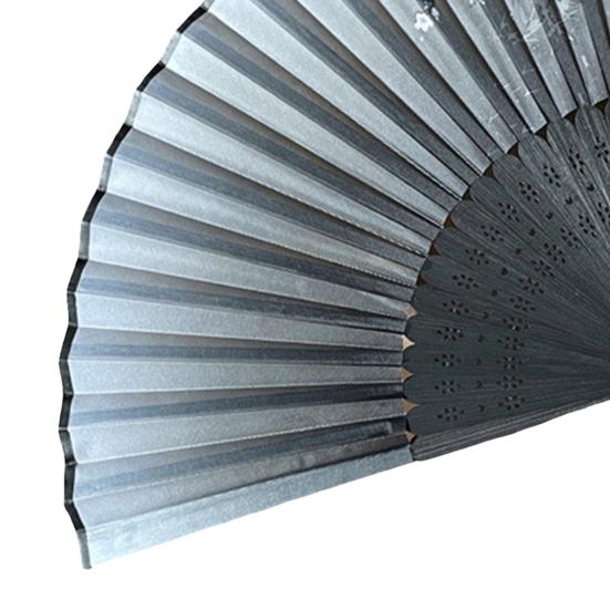 Bamboo Folding Fan Dance Lightweight Hand Fan with Hollow Carving Bamboo Tassel Cooling Wedding Favor