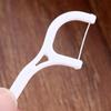 100PCS Disposable Toothpicks Dental Floss Sticks Cleaning Dental Floss Interdental Brush Tooth Stick Oral Health Cleaning Dental