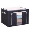 Collapsible Storage Box Waterproof Coating Finishing Box Large Covered Storage Box