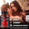 Panax Ginseng 120 kapslí Podpora testosteronu Zdraví svalů Zlepšení energie Výdrž