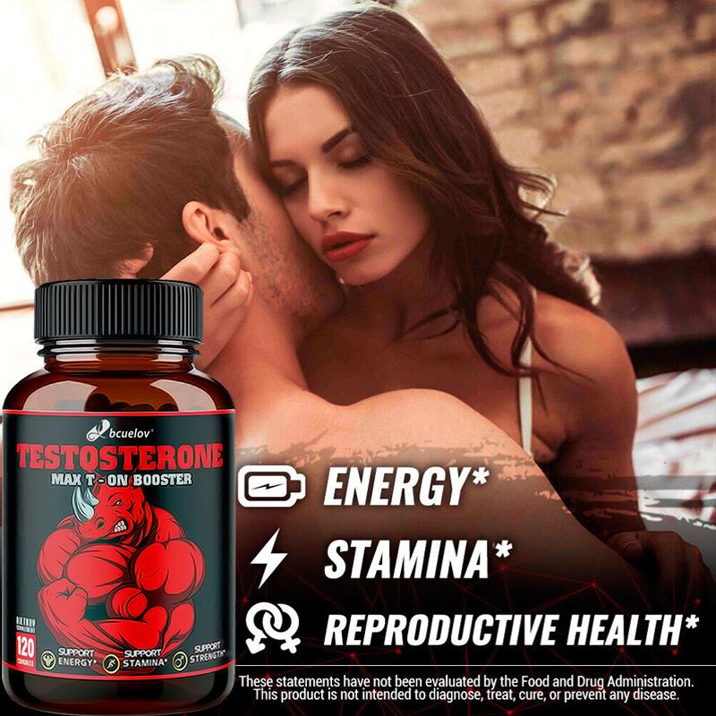 Panax Ginseng 120 kapslí Podpora testosteronu Zdraví svalů Zlepšení energie Výdrž