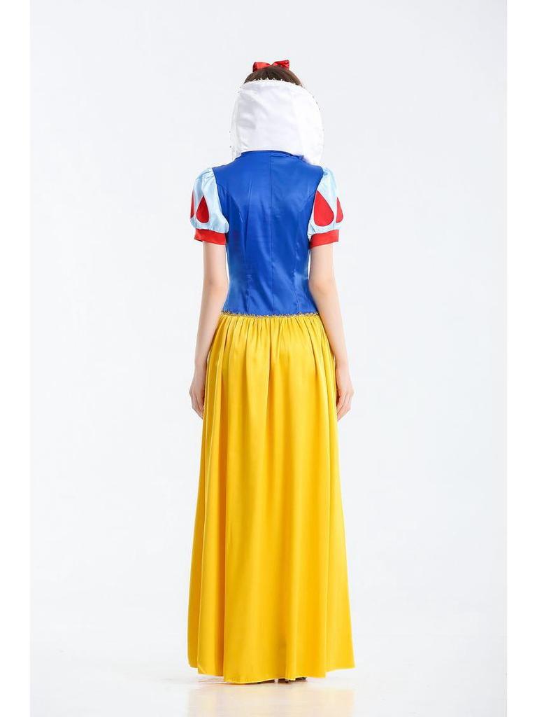 European & American Halloween Snow White Fairy Tale Cosplay Costume Dress