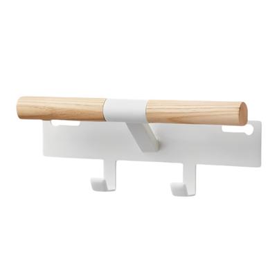 Colgador de Mochilas heizi, Gancho para Bolsos, Estante de Pared para Escritorio, Almacenamiento de Bolsos de Ropa (Blanco)