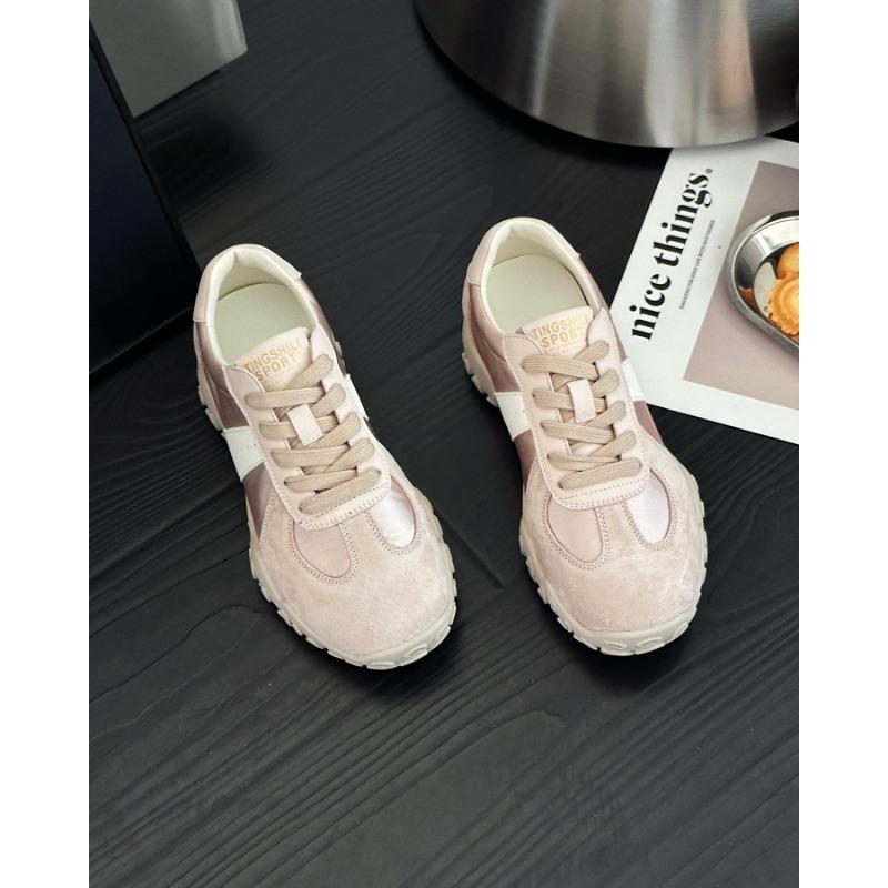 

внутреннее увеличение высоты, маленький мужчина выглядит худым, женская весенняя новая универсальная нишевая толстая подошва повседневная 35 розовый