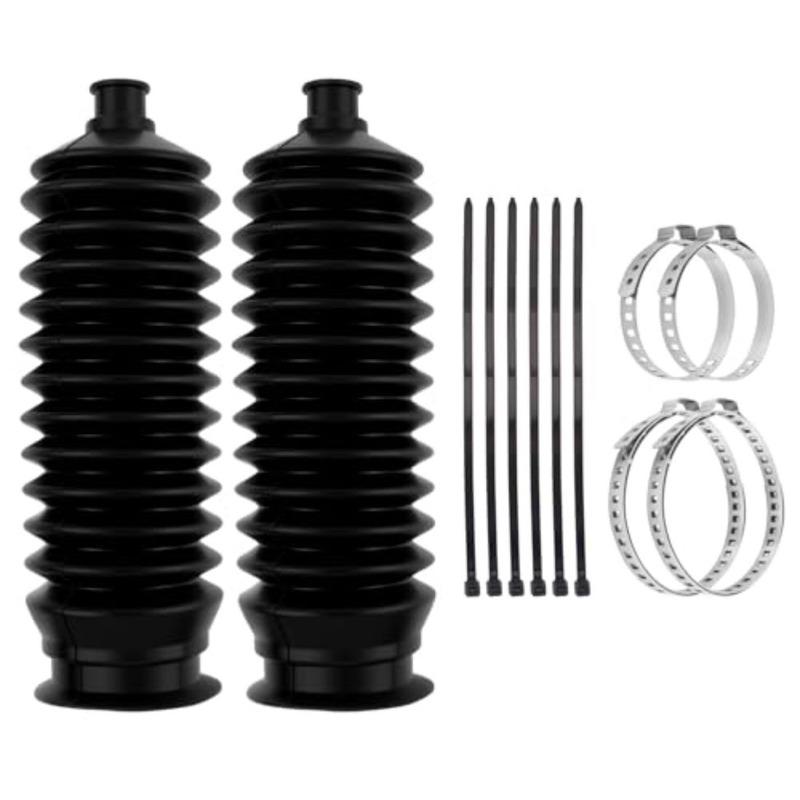 Für Lenkungsreparatur Innenzugstangen-Manschette Silikon-Manschetten-Kit Innenzugstangen-Manschetten-Kit SCHWARZ Schützt vor Verunreinigungen