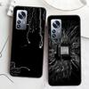 The Transmission line Diagram of The Chip Phone Case For Xiaomi Poco X7 X6 X5 X4 X3 GT NFC M4 M5 Pro 5G M3 Mi F6 F5 F4 F3 F2 F1