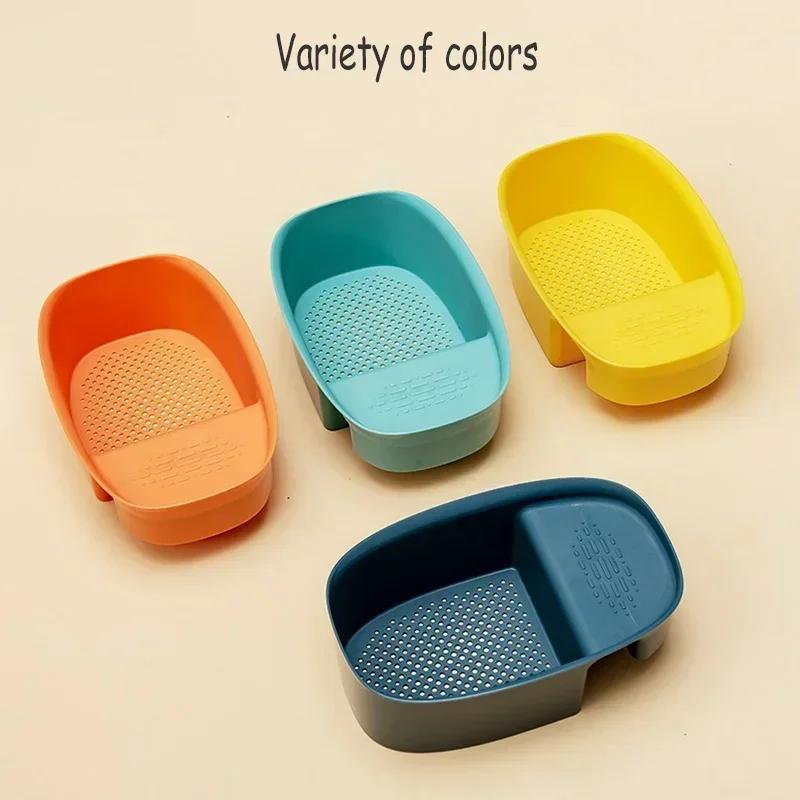 Elephant Drain Baskets Multi-purpose Kitchen Storage Drains Basket Household Fruit and Vegetable Basket Plastic DrainBaskets