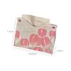 Tulip Print Tissue Box PU Living Room Paper Drawer New Storage Box