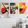 Retro Bauhaus Colorful Geometric Pattern Canvas Poster Abstract Artwork Design Wall Art Pictures Living Room Home Decor Painting