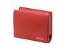Paul Smith Classic Wallet, Men's Bifold Mini Wallet with Coin Purse and Card Case, Red