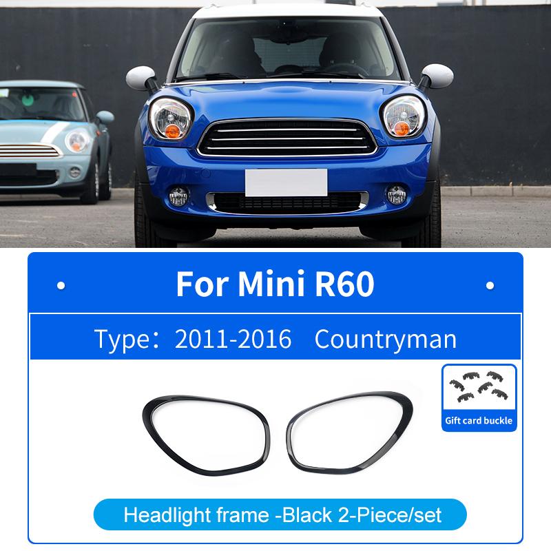 Headlight Taillight Cover Replace Ring For Mini Cooper F56 F55 F60 F54 R56 R60 R55 Countryman 2014-2023 Car Exterior Accessories