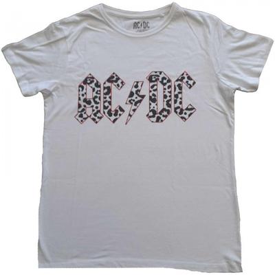 Womens/Ladies Leopard Print Logo T-Shirt