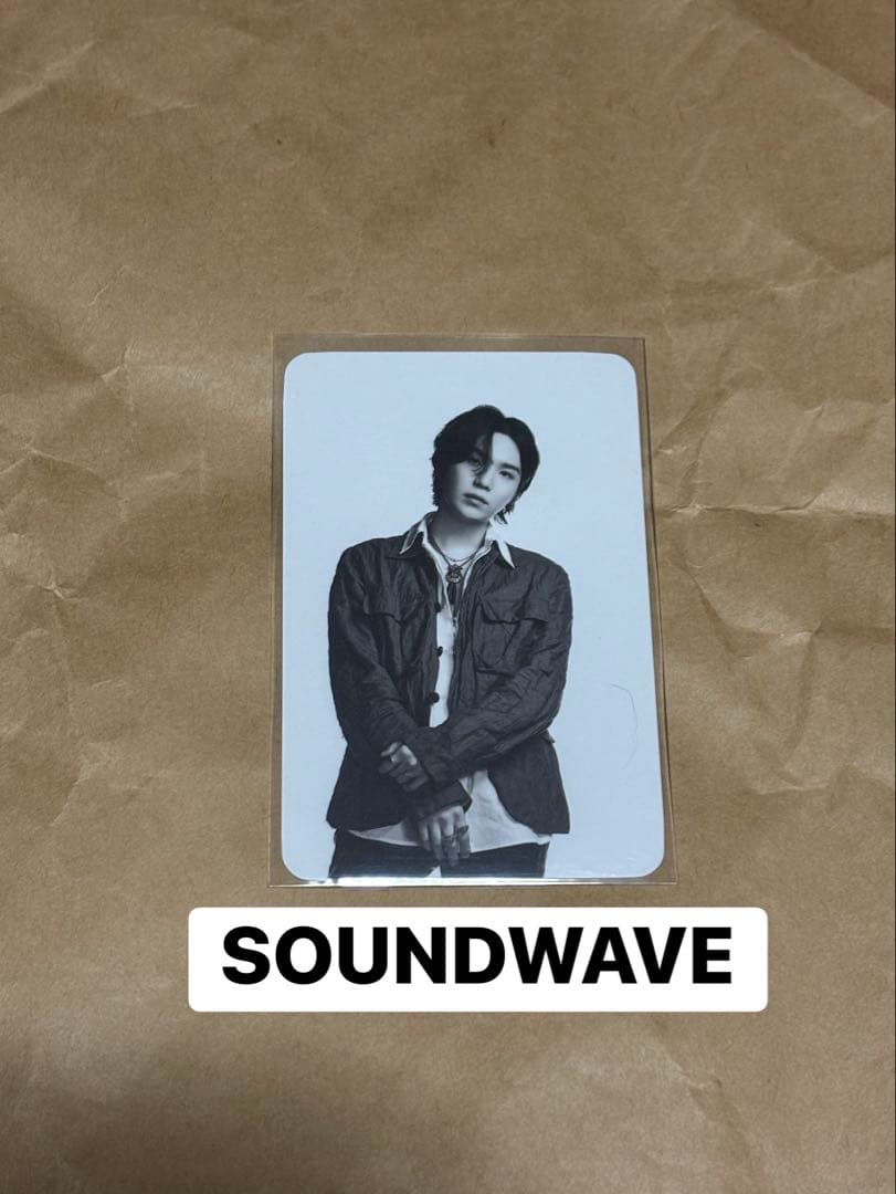 [USED] BTS Photocard ARIRANG Korea Bonus Item Yoongi SUGA