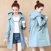 Mid-length Loose Windbreaker Fashion Windbreaker Women's Jacket Spring and Autumn Models