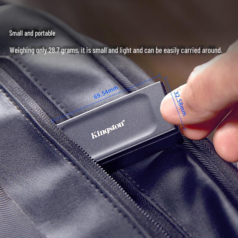 Kingston XS1000 Portable High-Speed SSD, 1TB/2TB, USB-C Compatible