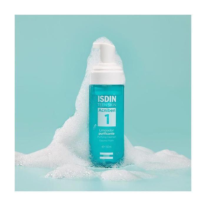 Nettoyant Moussant - Acniben - 150 Ml - Non Gras - Peaux Grasses - Réduit L'excès De Sébum