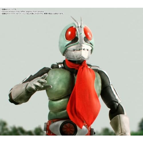 TAMASHII NATIONS S.H.Figuarts (Real Bone Carving Technique) Kamen Rider New No. 1 Glorious Showa Rider Edition (First Press Limited Edition Base Inclu